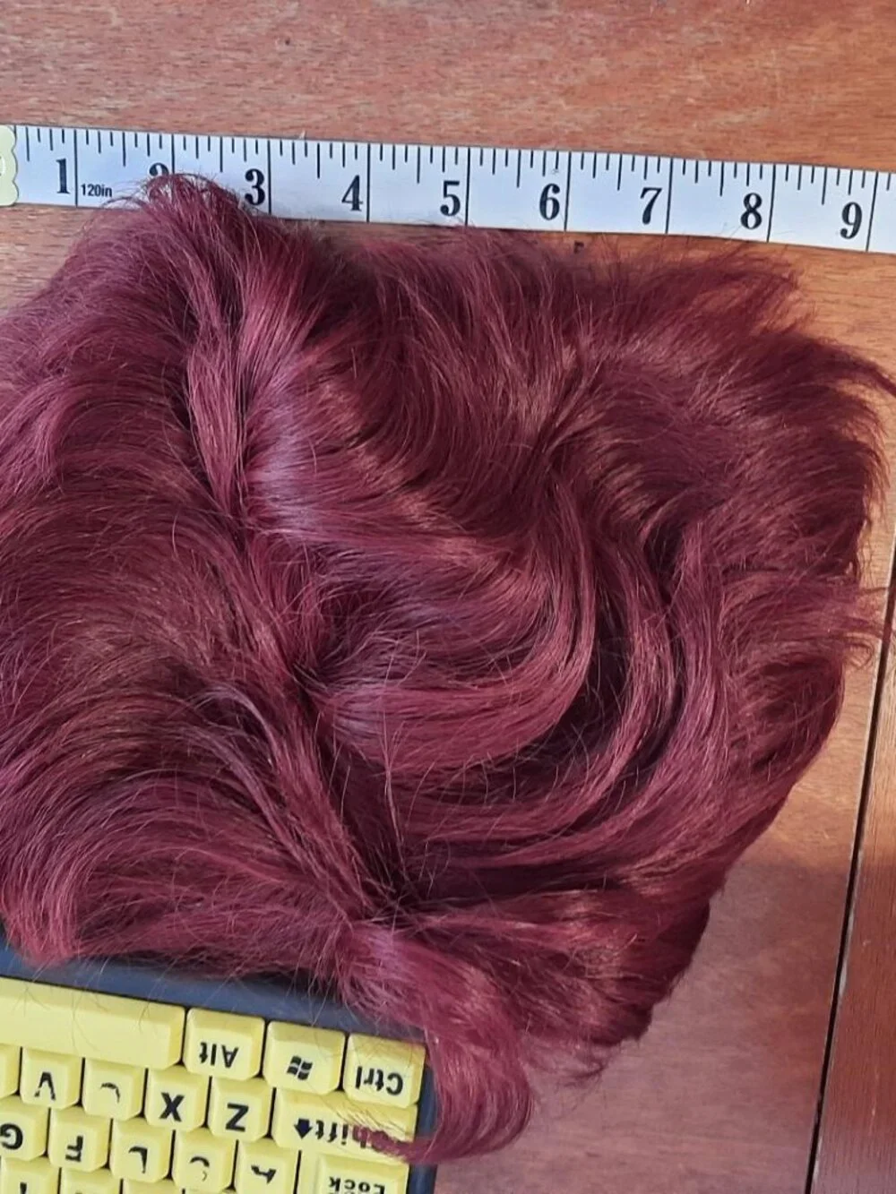 NEW ! Women Short Crimson Red Wig